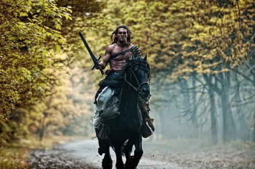 Jason Momoa in Conan the Barbarian Jason Momoa in Conan the Barbarian