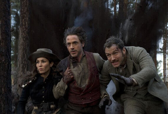 sherlock-holmes-game-shadows-preview Noomi Rapace, Robert Downey Jr and Jude Law in 'Sherlock Holmes: A Game of Shadows'