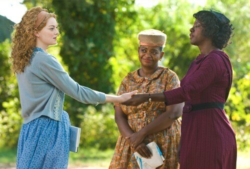 Emma Stone, Octavia Spencer and Viola Davis in The Help Emma Stone, Octavia Spencer and Viola Davis in The Help