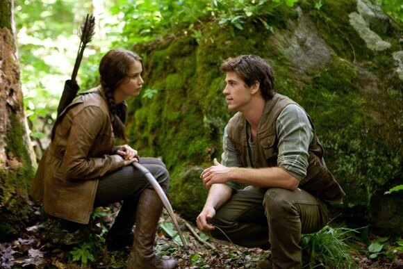 Jennifer Lawrence and Liam Hemsworth in 'The Hunger Games' Jennifer Lawrence and Liam Hemsworth in 'The Hunger Games'