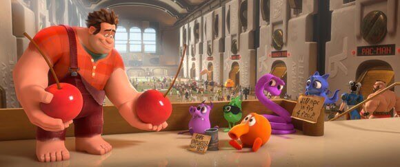 A scene from Wreck It Ralph A scene from Wreck It Ralph