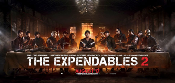 The Expendables 2 Last Supper Poster The Expendables 2 Last Supper Poster