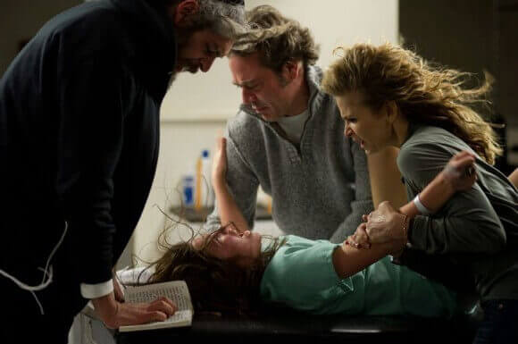Matisyahu, Natasha Calis, Jeffrey Dean Morgan and Kyra Sedgwick in 'The Possession Matisyahu, Natasha Calis, Jeffrey Dean Morgan and Kyra Sedgwick in 'The Possession