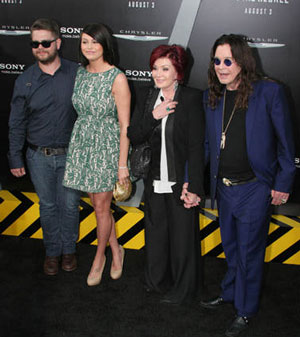 Jack, Lisa, Sharon and Ozzy Osbourne Jack, Lisa, Sharon and Ozzy Osbourne