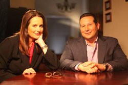 Aphrodite Jones with Jose Baez Aphrodite Jones with Jose Baez