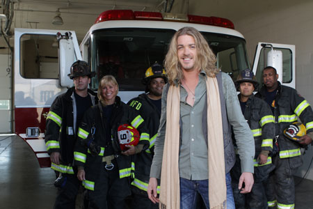 Bucky Covington and Nashville Fire Fighters Bucky Covington and Nashville Fire Fighters