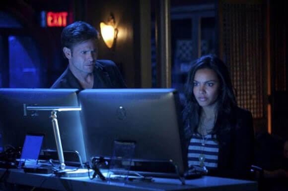 Matt Davis and Jessica Lucas in 'Cult' Matt Davis and Jessica Lucas in 'Cult'