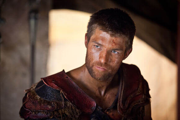 Liam McIntyre as Spartacus Liam McIntyre as Spartacus