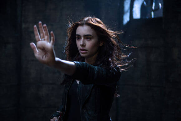 Lily Collins in The Mortal Instruments: City of Bones Lily Collins in The Mortal Instruments: City of Bones