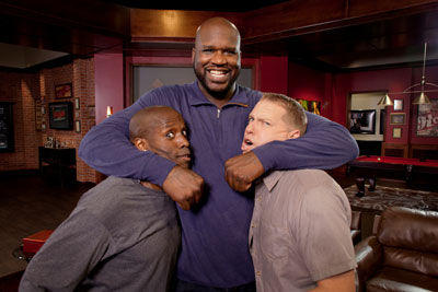 Godfrey, Shaquille O'Neal and Gary Owen Godfrey, Shaquille O'Neal and Gary Owen