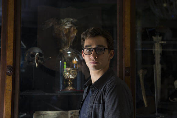 Robert Sheehan in The Mortal Instruments: City of Bones Robert Sheehan in The Mortal Instruments: City of Bones