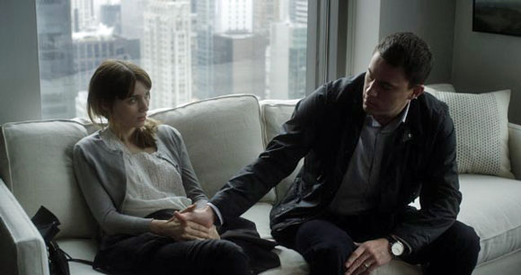 Rooney Mara and Channing Tatum in Side Effects Rooney Mara and Channing Tatum star in Side Effects