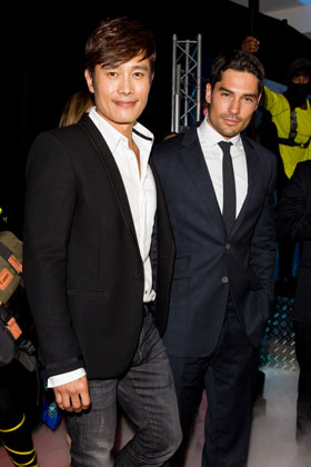 Byung-hun Lee and D.J. Cotrona Byung-hun Lee and D.J. Cotrona
