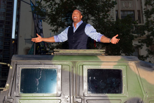 Dwayne Johnson at the Australian GI Joe Premiere Dwayne Johnson at the Australian GI Joe Premiere