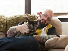 Jackson Galaxy from My Cat From Hell Jackson Galaxy from 'My Cat From Hell' in Times Square in New York City