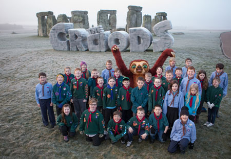The Croods at Stonehenge The Croods at Stonehenge