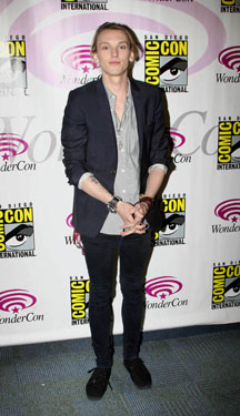Jamie Campbell Bower at the 2013 WonderCon Jamie Campbell Bower at the 2013 WonderCon