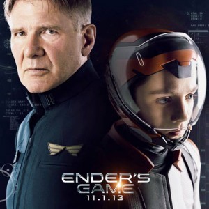 Harrison Ford and Asa Butterfield in Ender's Game Harrison Ford and Asa Butterfield in Ender's Game