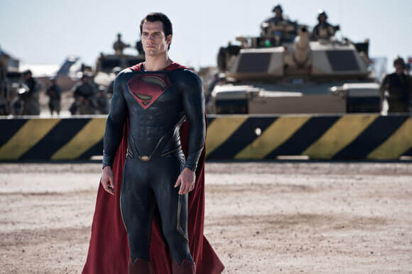 Henry Cavill as Superman in Man of Steel Henry Cavill as Superman in Man of Steel