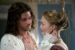 Francois Arnaud and Holliday Grainger in 'The Borgias' Francois Arnaud and Holliday Grainger in 'The Borgias'