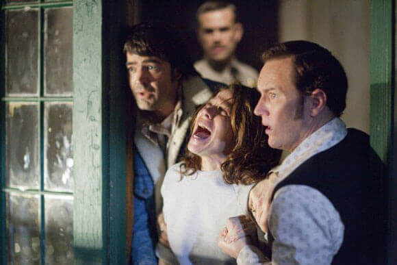 The Conjuring Review Ron Livingston, John Brotherton, Lily Taylor and Patrick Wilson in 'The Conjuring'