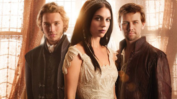 Tony Regbo, Adelaide Kane, and Torrance Coombs in 'Reign' Adelaide Kane Reign Interview