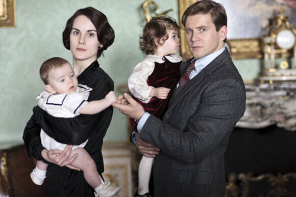 Michelle Dockery as Lady Mary and Allen Leech as Branson in 'Downton Abbey' Michelle Dockery as Lady Mary and Allen Leech as Branson in 'Downton Abbey'
