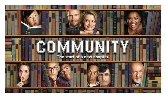 Community Season Five Poster Community Joel McHale and Jim Rash Interview